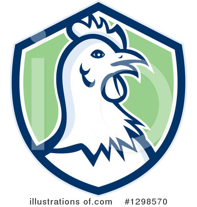 Royalty-Free (RF) Chicken Clipart Illustration by patrimonio - Stock Sample #1298570
