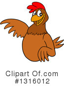 Chicken Clipart #1316012 by LaffToon
