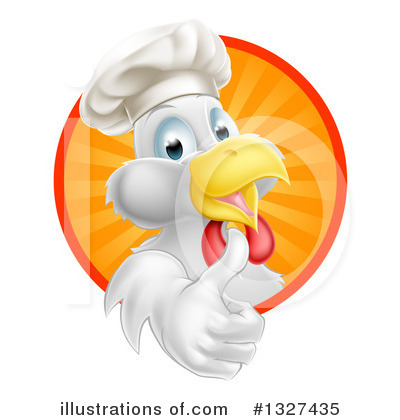 Chef Chicken Clipart #1327435 by AtStockIllustration
