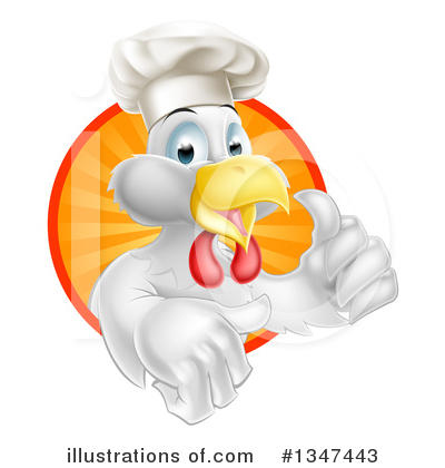 Royalty-Free (RF) Chicken Clipart Illustration by AtStockIllustration - Stock Sample #1347443