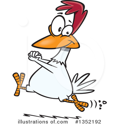 Chickens Clipart #1352192 by toonaday