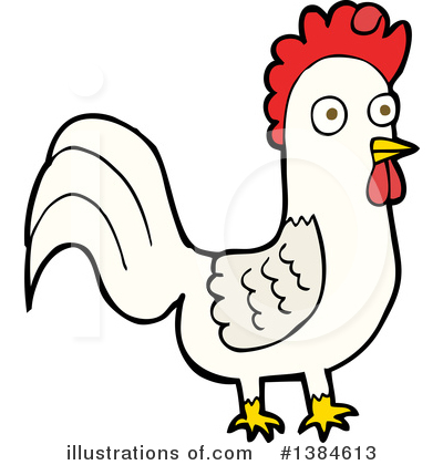 Royalty-Free (RF) Chicken Clipart Illustration by lineartestpilot - Stock Sample #1384613
