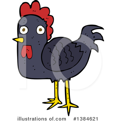 Royalty-Free (RF) Chicken Clipart Illustration by lineartestpilot - Stock Sample #1384621