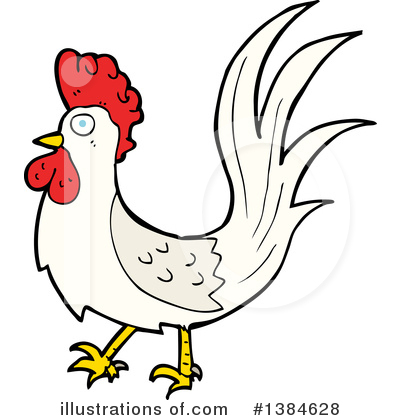 Rooster Clipart #1384628 by lineartestpilot