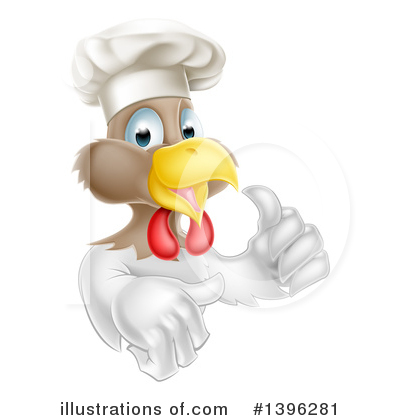 Royalty-Free (RF) Chicken Clipart Illustration by AtStockIllustration - Stock Sample #1396281