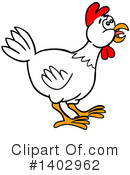 Chicken Clipart #1402962 by LaffToon