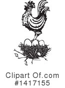 Chicken Clipart #1417155 by xunantunich