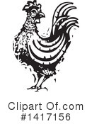 Chicken Clipart #1417156 by xunantunich