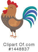 Chicken Clipart #1448837 by visekart