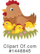 Chicken Clipart #1448845 by visekart