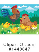 Chicken Clipart #1448847 by visekart