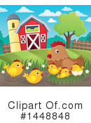 Chicken Clipart #1448848 by visekart