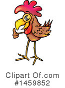 Chicken Clipart #1459852 by Domenico Condello