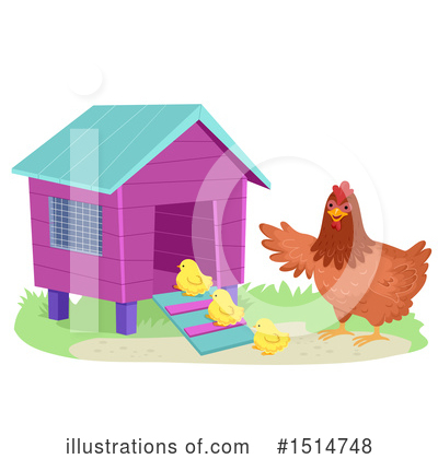 Royalty-Free (RF) Chicken Clipart Illustration by BNP Design Studio - Stock Sample #1514748