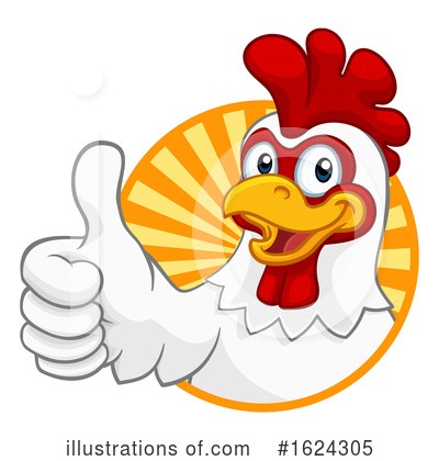 Royalty-Free (RF) Chicken Clipart Illustration by AtStockIllustration - Stock Sample #1624305