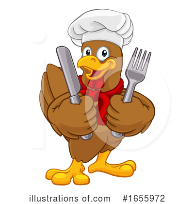 Royalty-Free (RF) Chicken Clipart Illustration by AtStockIllustration - Stock Sample #1655972