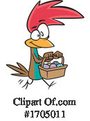 Chicken Clipart #1705011 by toonaday
