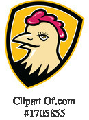 Chicken Clipart #1705855 by patrimonio