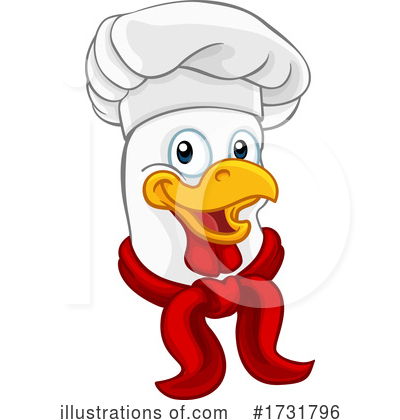 Royalty-Free (RF) Chicken Clipart Illustration by AtStockIllustration - Stock Sample #1731796