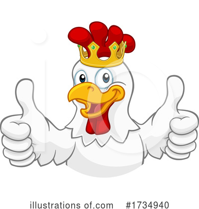 Royalty-Free (RF) Chicken Clipart Illustration by AtStockIllustration - Stock Sample #1734940