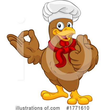 Royalty-Free (RF) Chicken Clipart Illustration by AtStockIllustration - Stock Sample #1771610