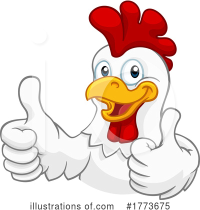 Royalty-Free (RF) Chicken Clipart Illustration by AtStockIllustration - Stock Sample #1773675