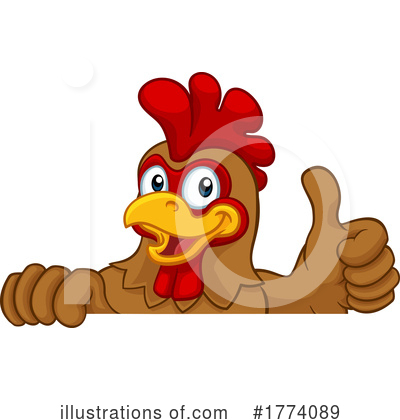 Royalty-Free (RF) Chicken Clipart Illustration by AtStockIllustration - Stock Sample #1774089