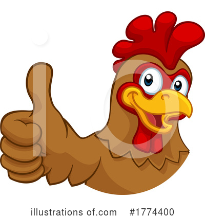 Royalty-Free (RF) Chicken Clipart Illustration by AtStockIllustration - Stock Sample #1774400