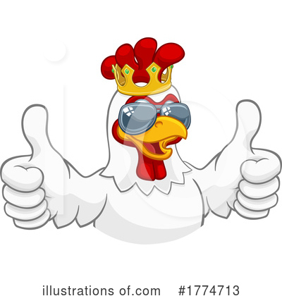 Royalty-Free (RF) Chicken Clipart Illustration by AtStockIllustration - Stock Sample #1774713