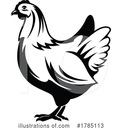 Chicken Clipart #1785113 by Vector Tradition SM
