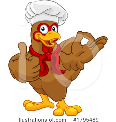Royalty-Free (RF) Chicken Clipart Illustration by AtStockIllustration - Stock Sample #1795489