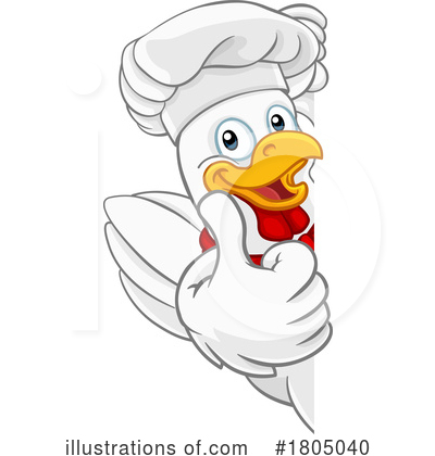 Royalty-Free (RF) Chicken Clipart Illustration by AtStockIllustration - Stock Sample #1805040