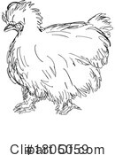 Chicken Clipart #1805059 by patrimonio