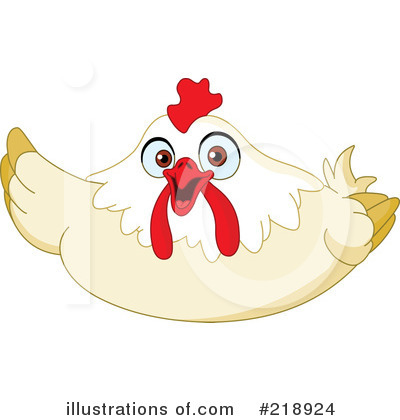 Royalty-Free (RF) Chicken Clipart Illustration by yayayoyo - Stock Sample #218924