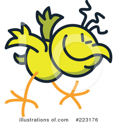 Royalty-Free (RF) Chicken Clipart Illustration by Zooco - Stock Sample #223176