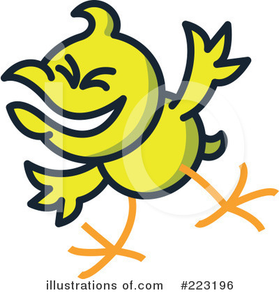 Royalty-Free (RF) Chicken Clipart Illustration by Zooco - Stock Sample #223196