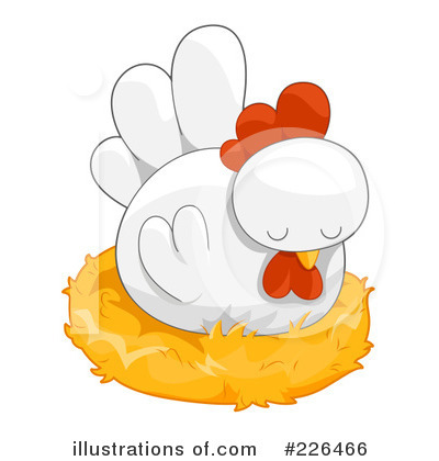 Royalty-Free (RF) Chicken Clipart Illustration by BNP Design Studio - Stock Sample #226466