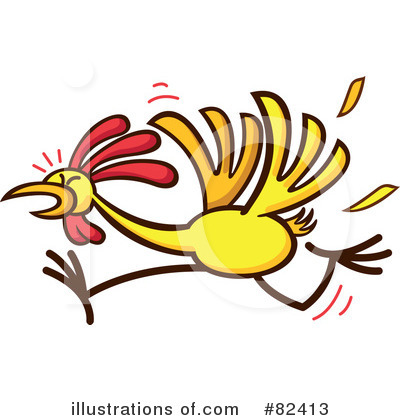 Royalty-Free (RF) Chicken Clipart Illustration by Zooco - Stock Sample #82413