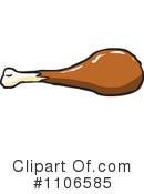 Chicken Drumstick Clipart #1106585 by Cartoon Solutions