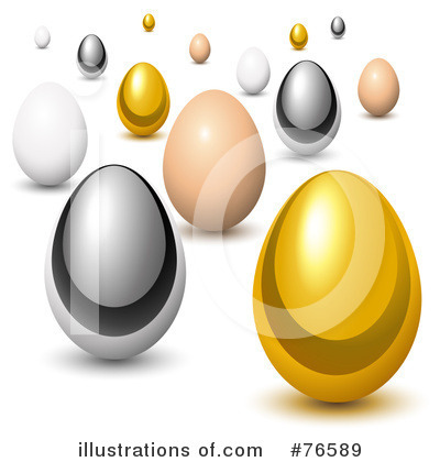 Chicken Egg Clipart #76589 by Oligo