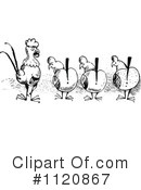 Chickens Clipart #1120867 by Prawny Vintage