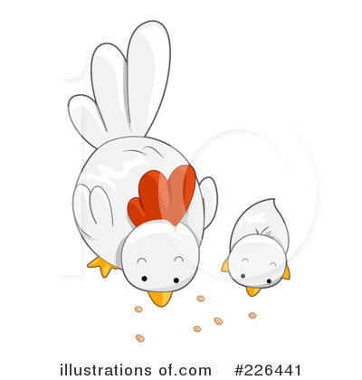 Royalty-Free (RF) Chickens Clipart Illustration by BNP Design Studio - Stock Sample #226441