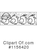 Chicks Clipart #1156420 by Cory Thoman