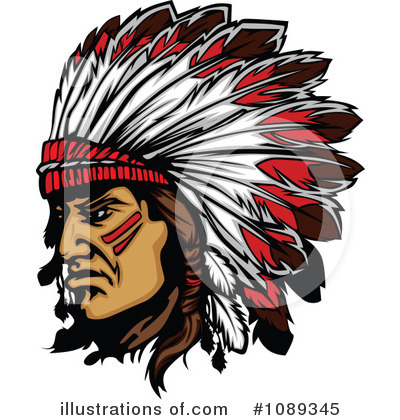 Native American Clipart #1089345 by Chromaco