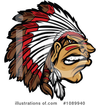 Native American Clipart #1089940 by Chromaco
