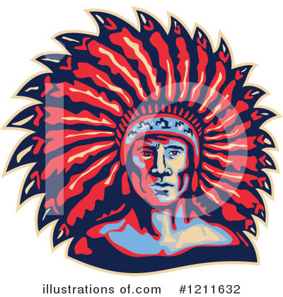 Native American Clipart #1211632 by patrimonio