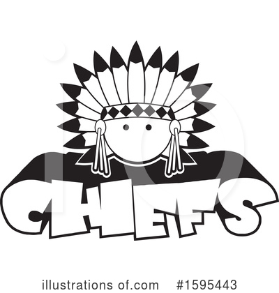 Native American Clipart #1595443 by Johnny Sajem