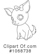 Chihuahua Clipart #1068738 by Rosie Piter