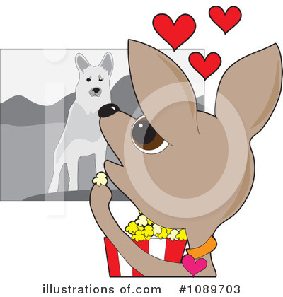 Royalty-Free (RF) Chihuahua Clipart Illustration by Maria Bell - Stock Sample #1089703