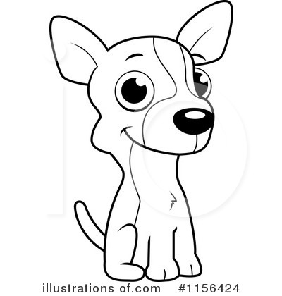 Chihuahua Clipart #1156424 by Cory Thoman